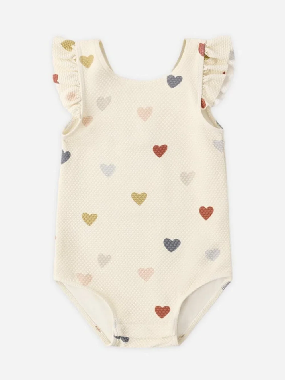 Rylee +  Cru Infant Scoop Back One-Piece Swimsuit Confetti